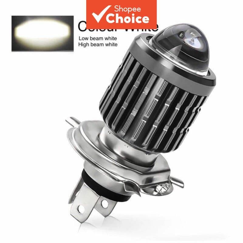 Bholam LED H4 Laser Alto/Baixo H4 Laser LED para Moto e Carro, tomada universal H4