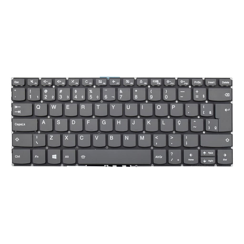Teclado para Notebook Lenovo Ideapad 330S-14IKB Sem Iluminação