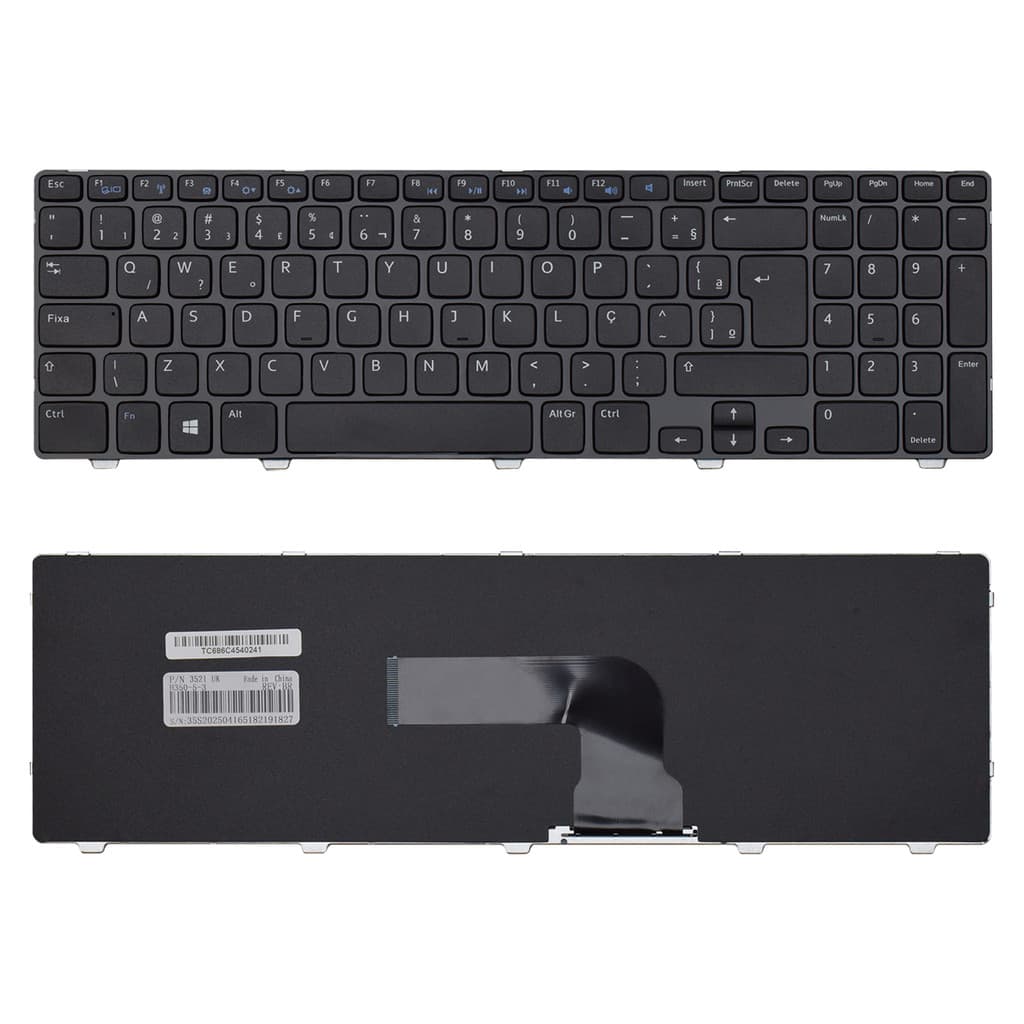 Teclado para Notebook Dell Part Number V137325AR1