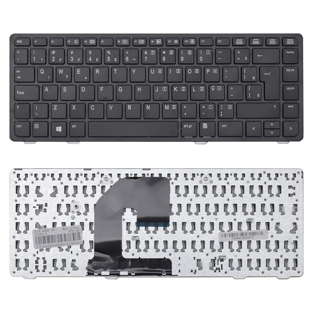 Teclado para Notebook Hp Probook 6460B Sem Pointingstick