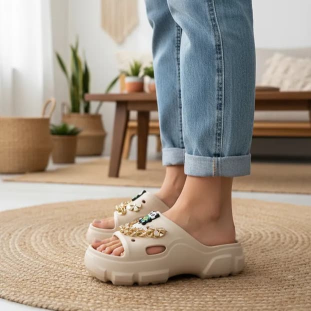 CHINELO BABUCHE PLATAFORMA YVATE  2501