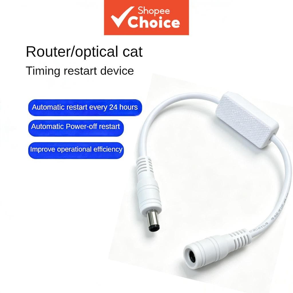 Modem De Reinicialização Automática Do Roteador E Controle De Temporização Para Tenda DC9-15V Dual Band 4G