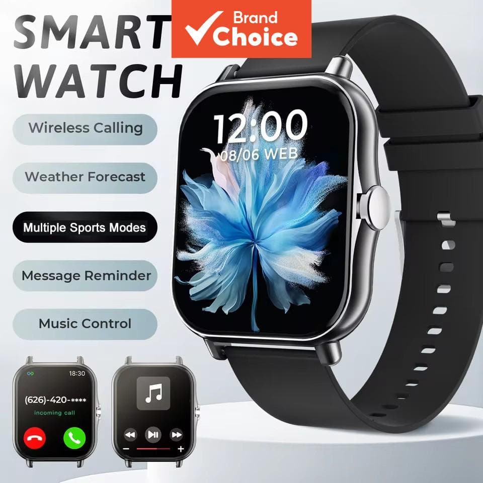 Smartwatch Relógio Inteligente Novo 1.83 Tela HD Multi-Cor Pulseira De Bluetooth Chamada Esporte Ao Ar Livre Para Androi