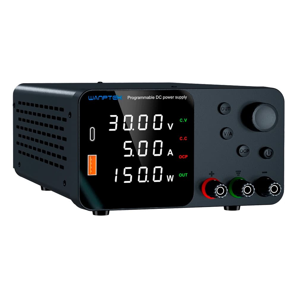 Fonte de Bancada Wanptek TPS305 30V 5A 150W