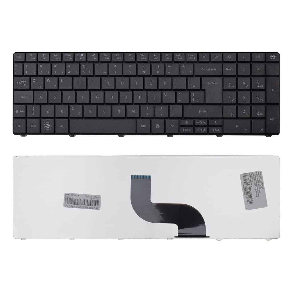 Teclado para Notebook Gateway Part Number NSK-AUG3B