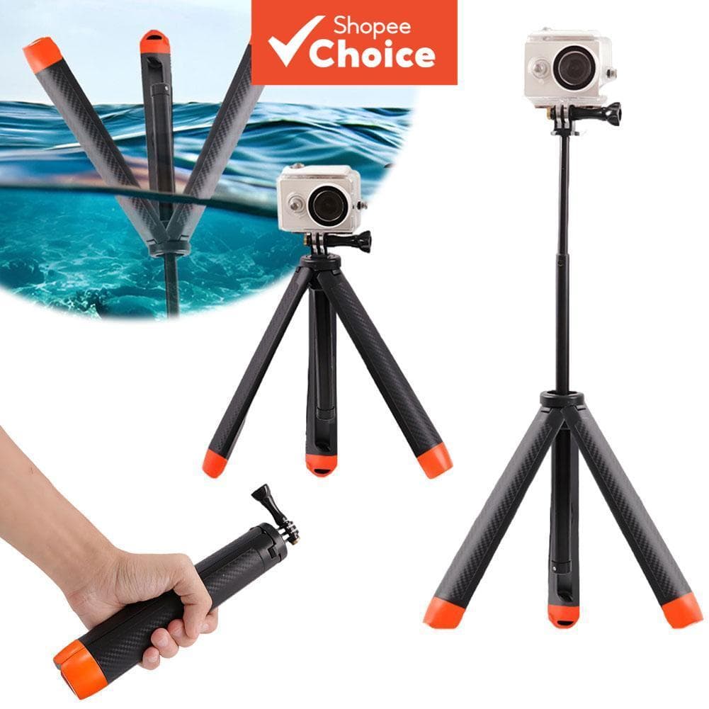 Bastão De Selfie Extensível Subaquático , Tripé Flutuante Para GoPro DJI Action 3 Insta360 Ace Pro , Suporte Fotografia 