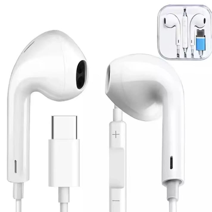 Fones De Ouvido Com Fio Para iPhone 15 16 USB-C Plug Pro max 2026 ENVIO IMEDIATO