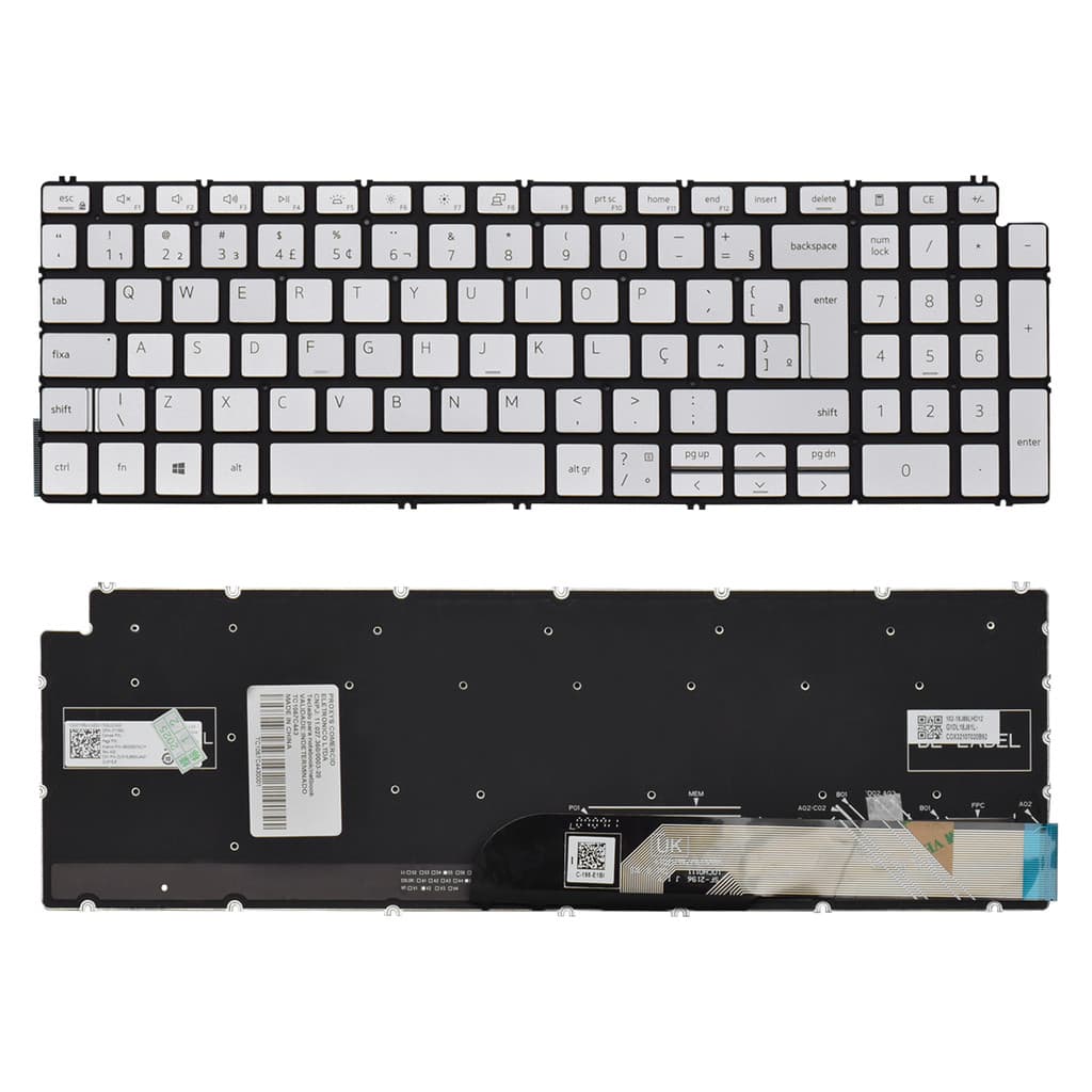 Teclado para Notebook Dell Inspiron 15-5584 Com Iluminação