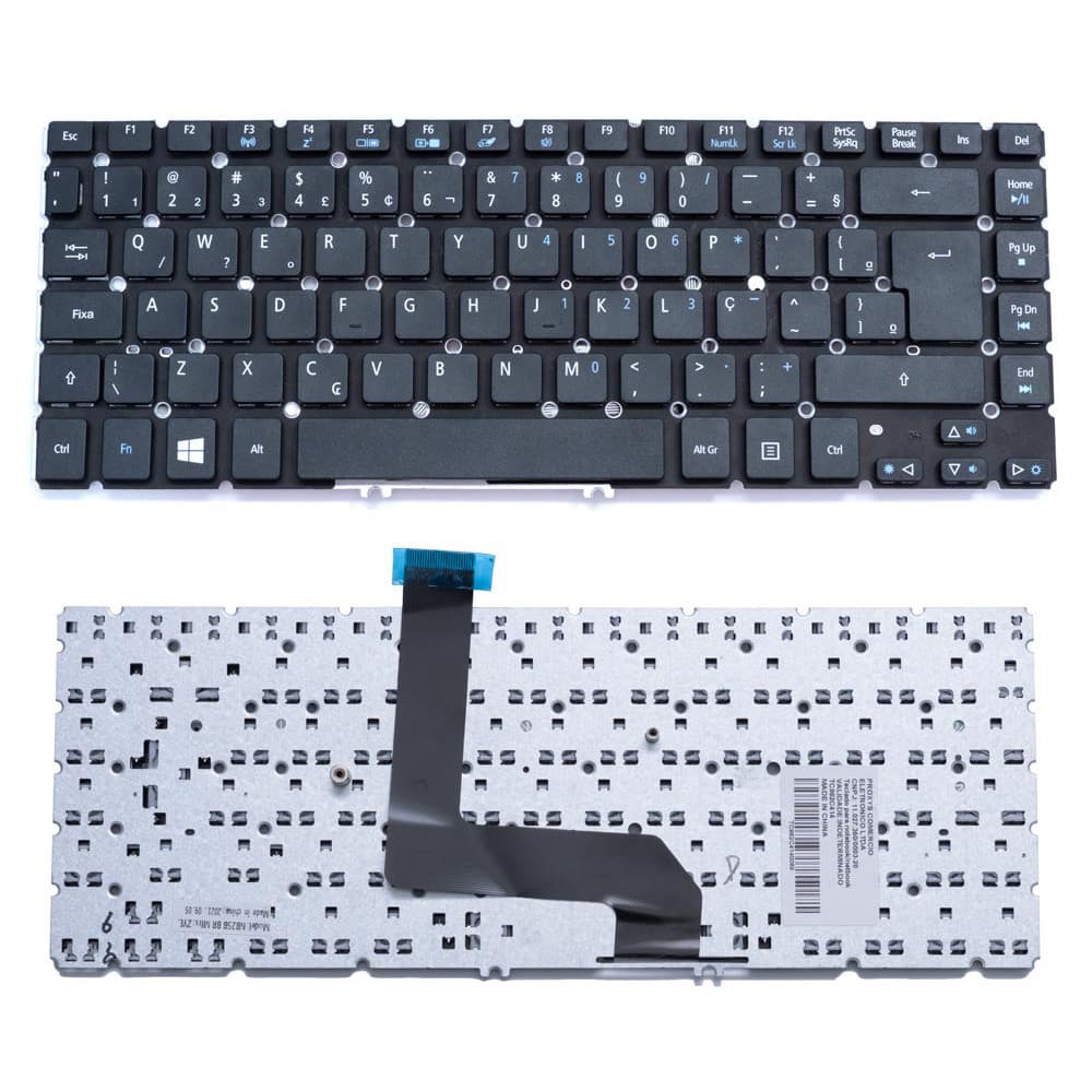 Teclado para Notebook Acer Aspire M5-481TG ABNT2