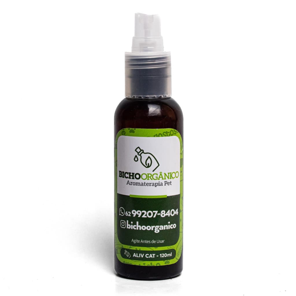 Spray Aliv Cat 120ml - Alívio de Coceira & Dermatite