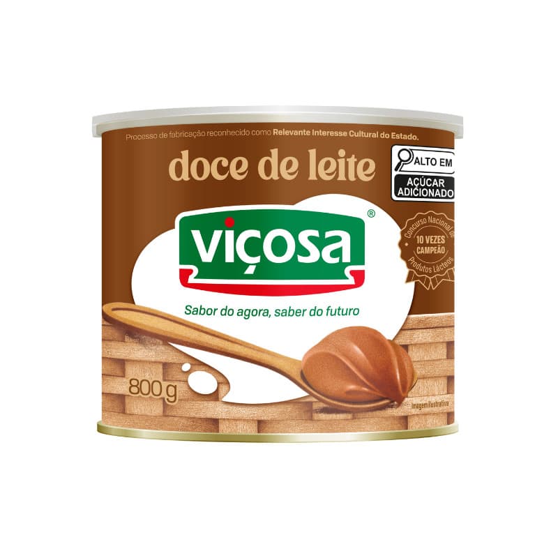 Doce De Leite Viçosa 800g