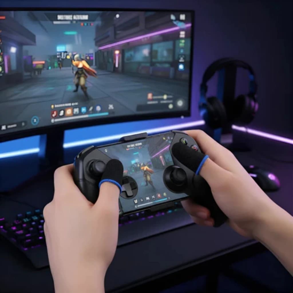 Kit Luvinha Gamer Anti Suor Para Jogos Mobile 2 3 ou 5 Pares