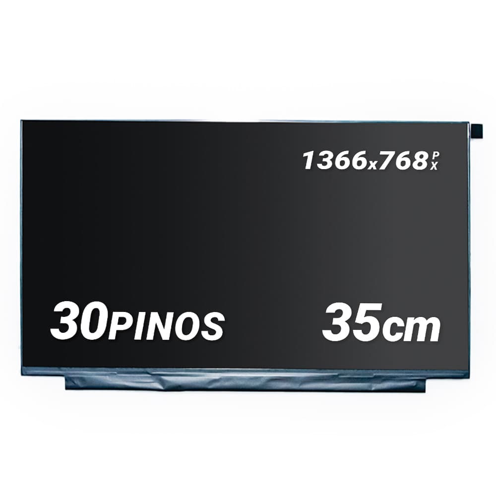 Tela 15.6" LED Slim Para Notebook Lenovo Ideapad 3I 82BU0008BR 30 Pinos