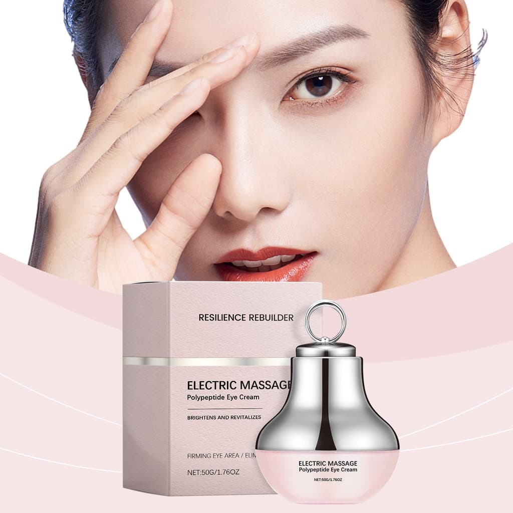 Massagem elétrica creme para os olhos hidratante área dos olhos elástico hidratante macio uso diário 50g