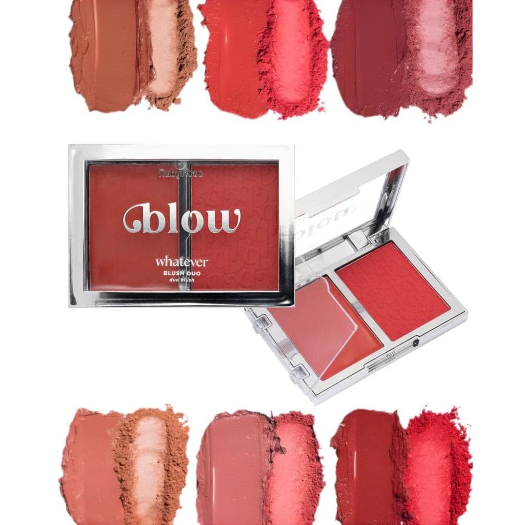 Blush Duo Cremoso + Pó Whatever Daily Linha Blow Ruby Rose