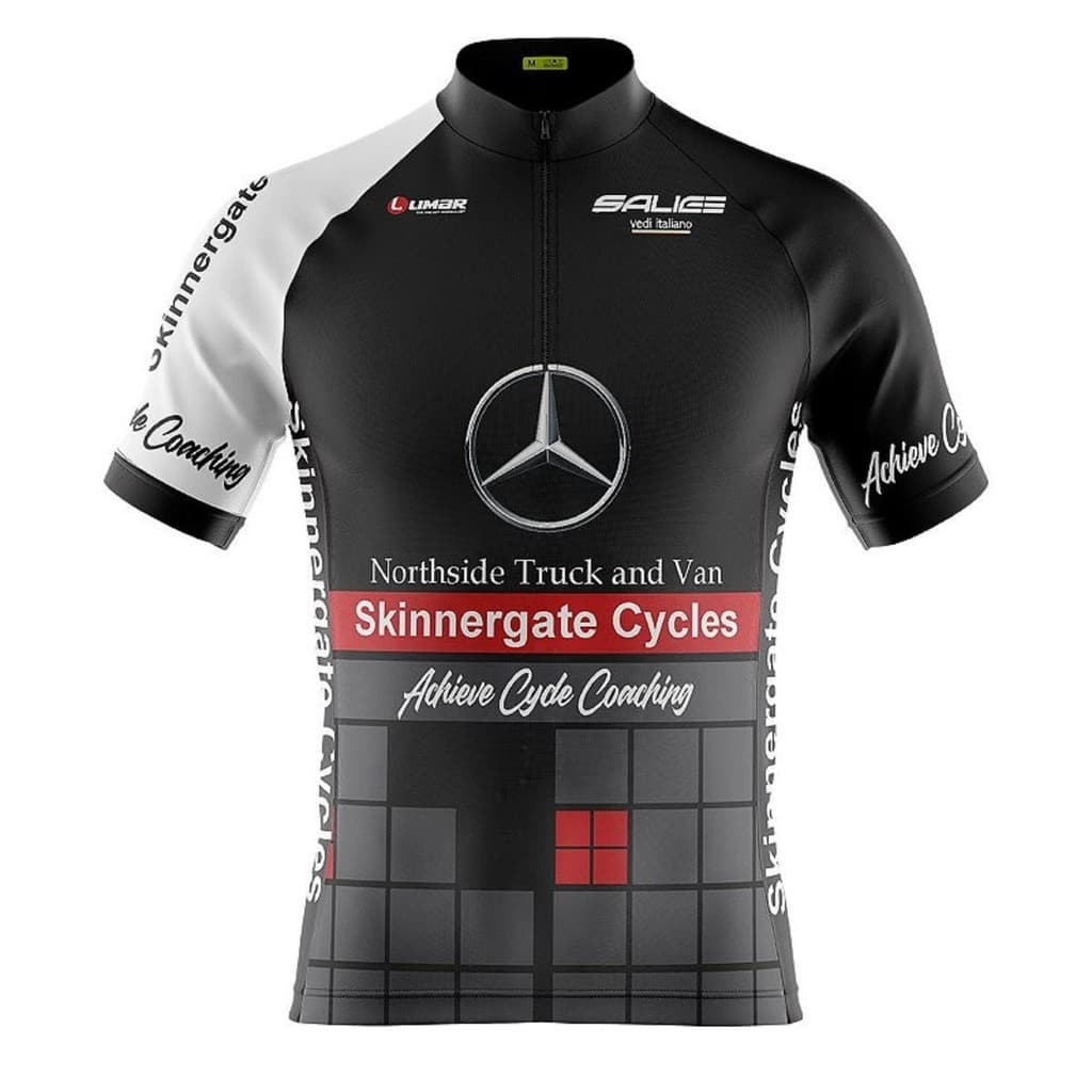 Camiseta Masculina para Ciclismo MTB Proteção UV Tecido Dryfit Mercedes Benz