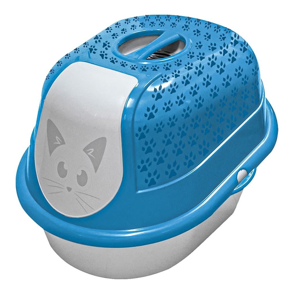 Caixa De Areia Fechada Banheiro Toalete Para Gatos Filtro Anti-odor E Porta - Furacão Pet