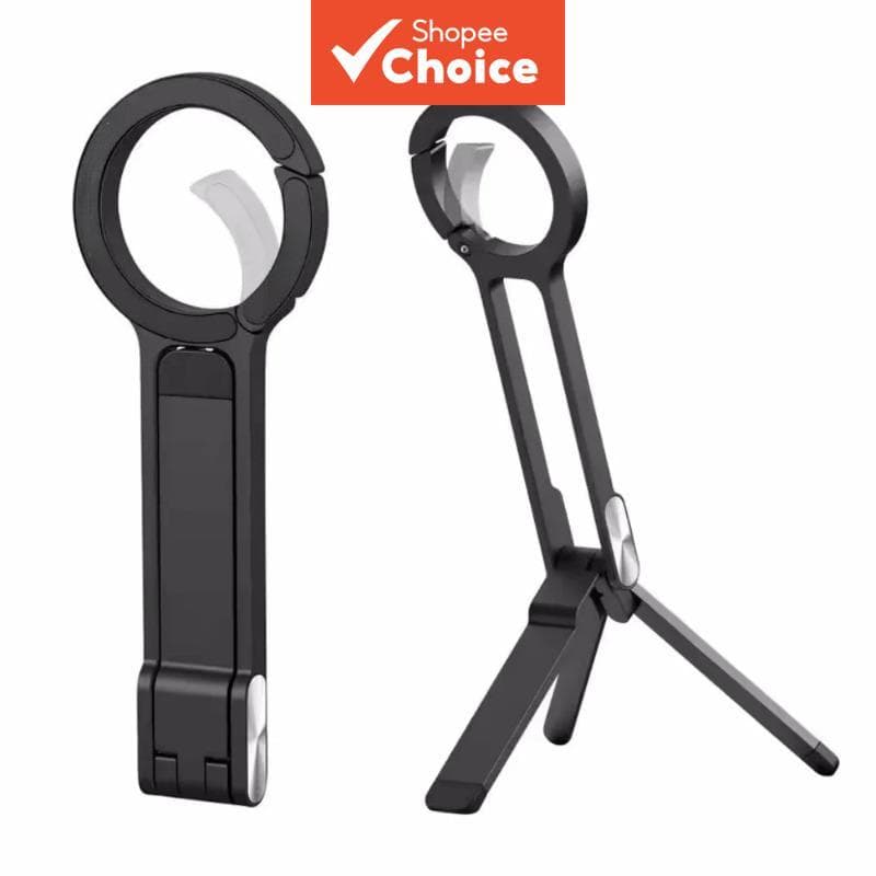  Suporte Magnético Portátil Dobrável para Celular Tripé Compatível com iPhone 17 16 15 14 13 Pro Max para Samsung Xiaomi