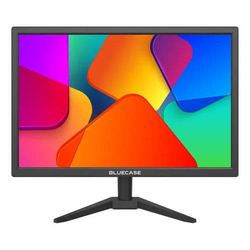 Monitor Bluecase 19'' Led BM19X1HVW 75hz Preto - REEMBALADO