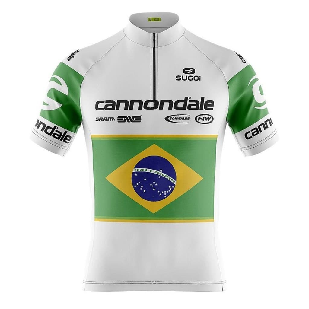 Camisa Ciclismo Masculina Dryfit Proteção UV Bike MTB Speed Cannondale Brasil