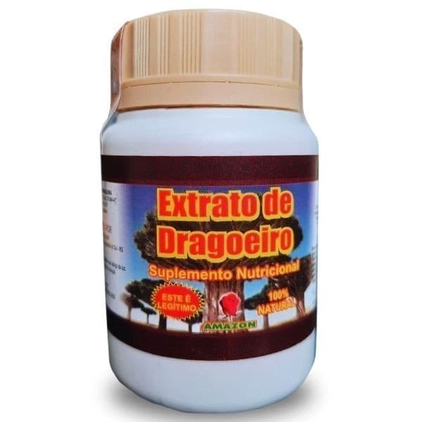 Kit 2 Un Extrato De Dragoeiro Concetrado Em Cápsulas Natural Original - Suplemento Puro