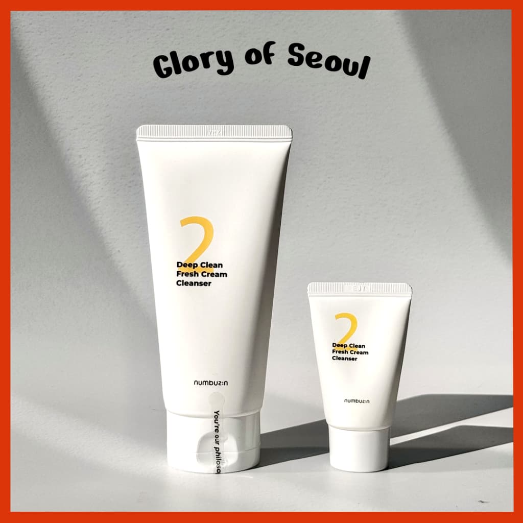 [Renewed] numbuzin No.2 Deep Clean Fresh Cream Cleanser 120ml / 15ml