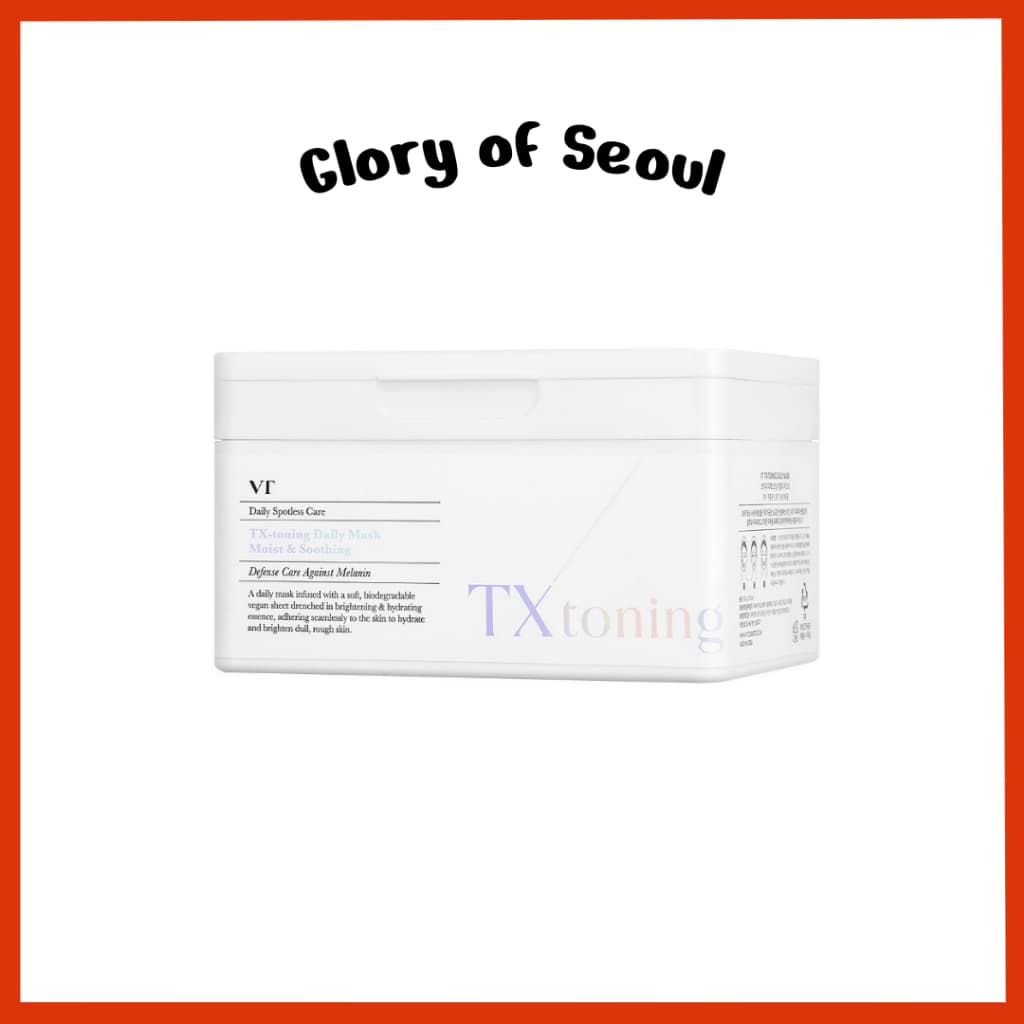 VT COSMETICS TX-Tonig Daily Mask (30heets), 320g