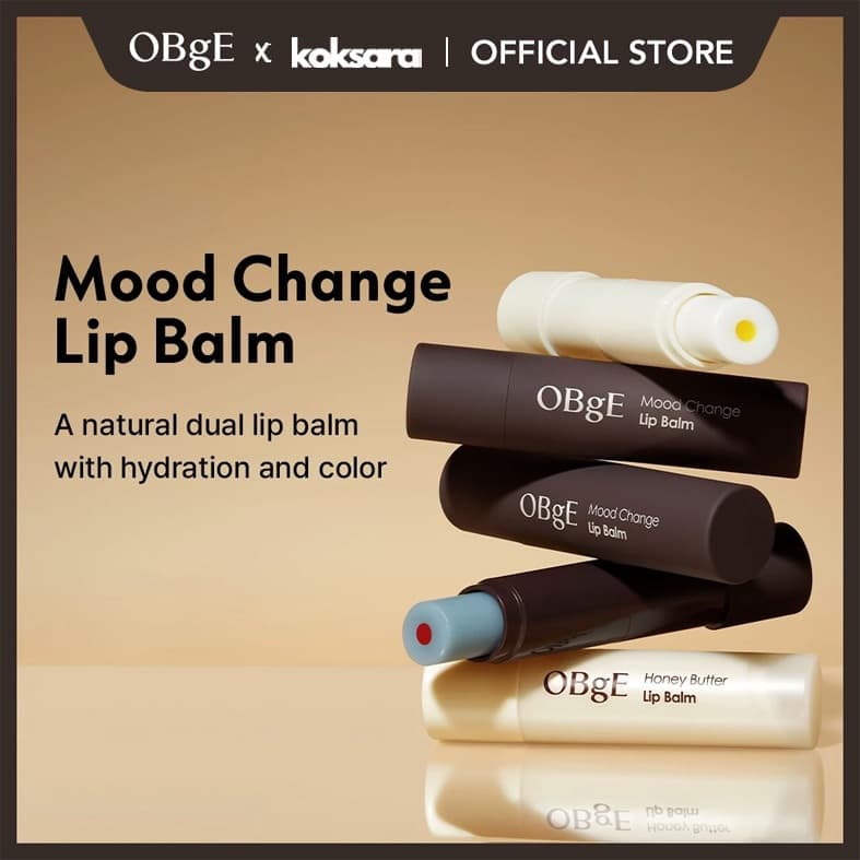 OBgE Official Mood Change Lip Balm 3g 2colors