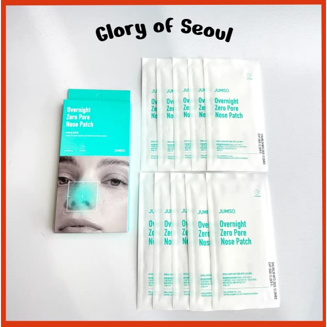 JUMISO Overnight Zero pore Nose patch, 10EA