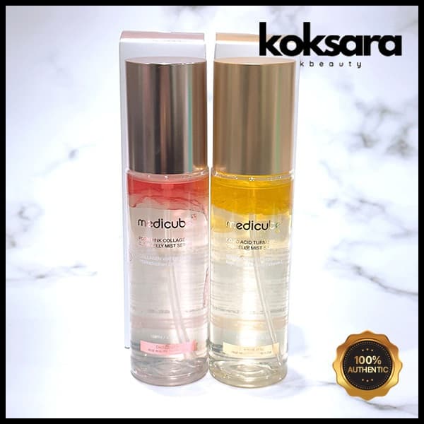 [NEW] MEDICUBE PDRN Pink Glow Jelly Mist Serum, Kojic Acid Turmeric Vita Jelly Mist Serum 100ml