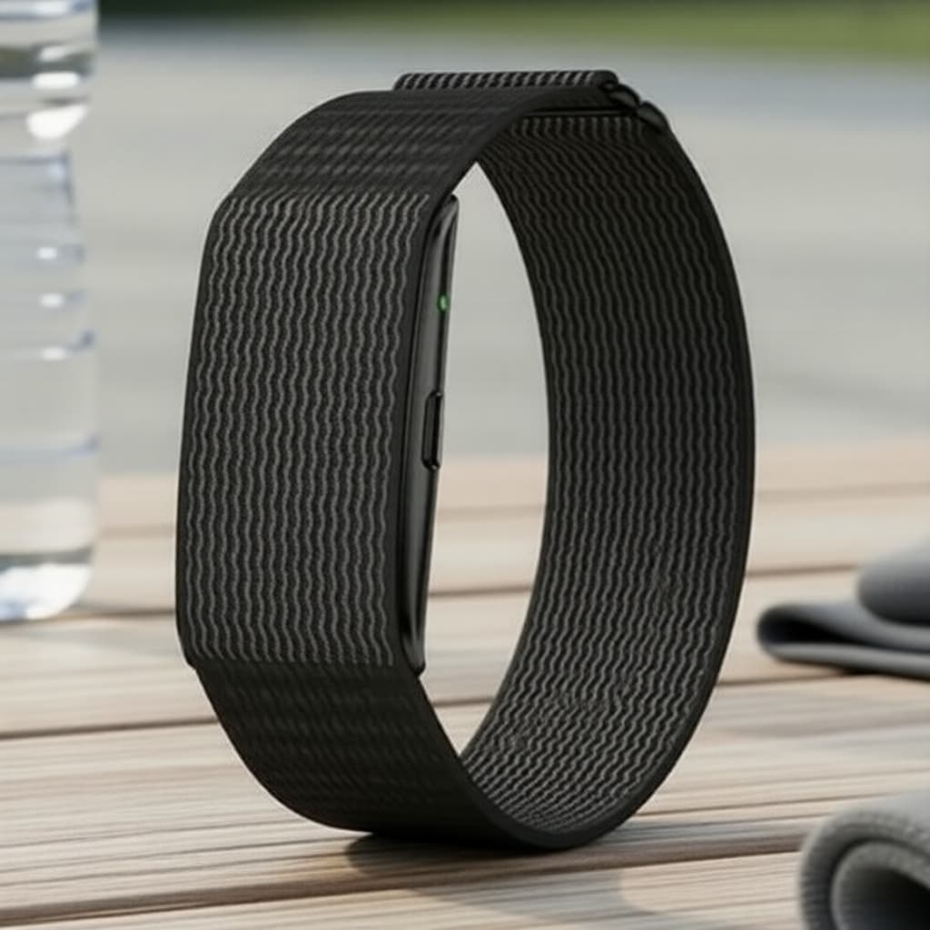 Relógio Inteligente Ultraleve sem Tela - GPS para Corrida Masculina, Trajetória, SpO2 e Frequência Cardíaca
