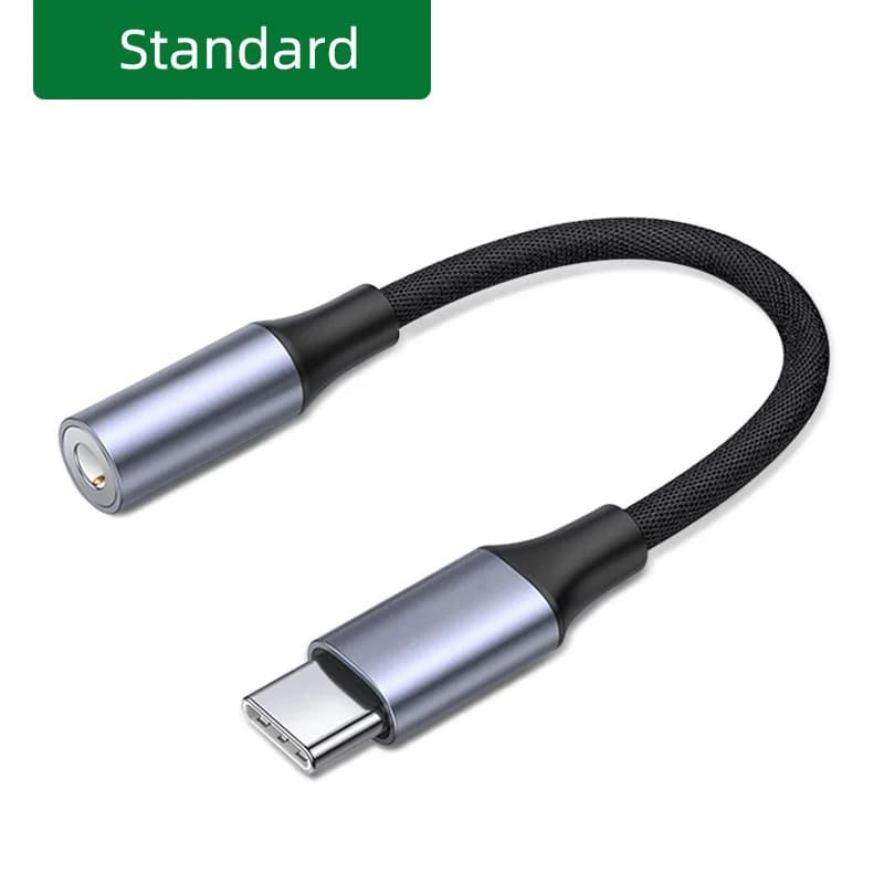 Adaptador De Entrada De Áudio Para Fone De Ouvido , 3.5MM Tipo C , 24bit/96kHz , HiFi DAC , Cabos AUX Samsung S23 S23 ul