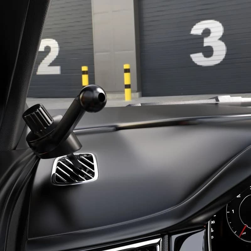 Dashboard Gancho De Ventilação Do Ar Carro 17mm Cabeça De Bola Para Suporte Telefone Saída De Celular GPS