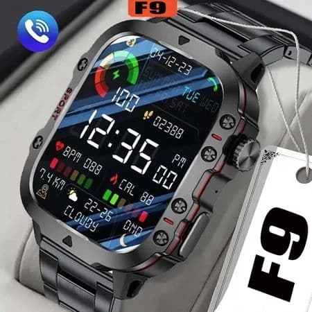Relógio Inteligente F9 Chamada Bluetooth Banda Esportiva Original Verão 2026