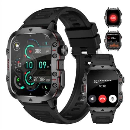Relógio Inteligente F9 2026 Chamada Bluetooth Novo Rastreador Esportivo Pulseira Original