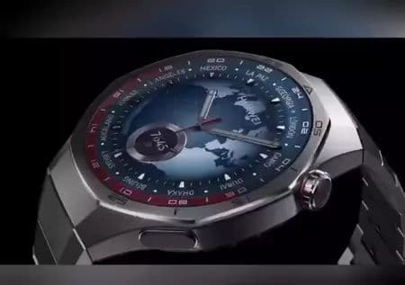 Gt5 Pro 2026 Smartwatch Masculino com Tela AMOLED HD e Monitor de Frequência Cardíaca