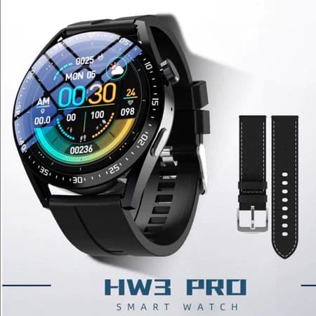 Hw3 Pro Smartwatch Bluetooth Call Esportes Fitness Monitoramento de Saúde Relógio Inteligente Verão Novo